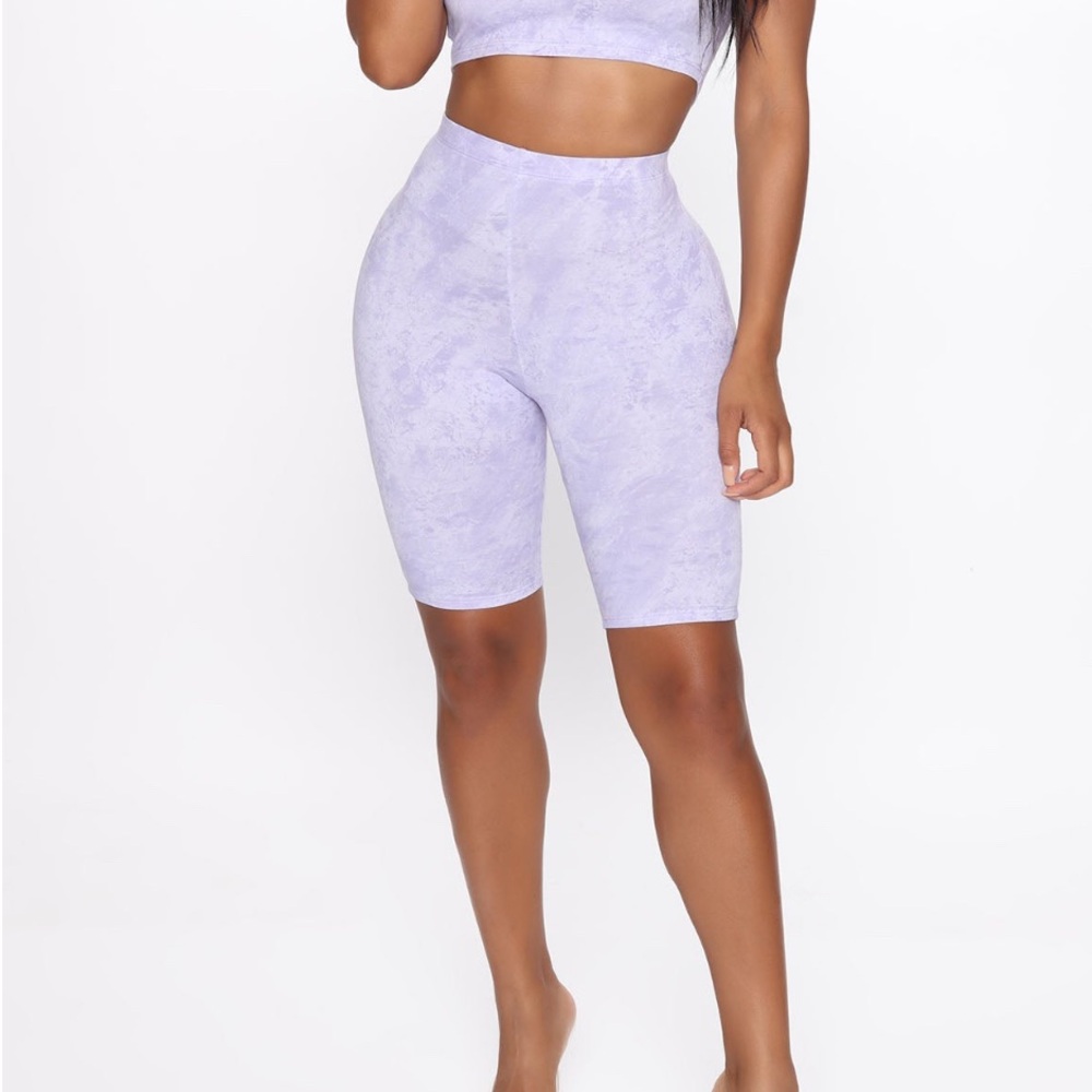 Lavender Women's short set
